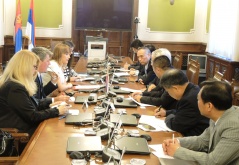 29 June 2015 The National Assembly delegation in meeting with the delegation of the Chinese People’s Political Consultative Conference Foreign Affairs Committee 